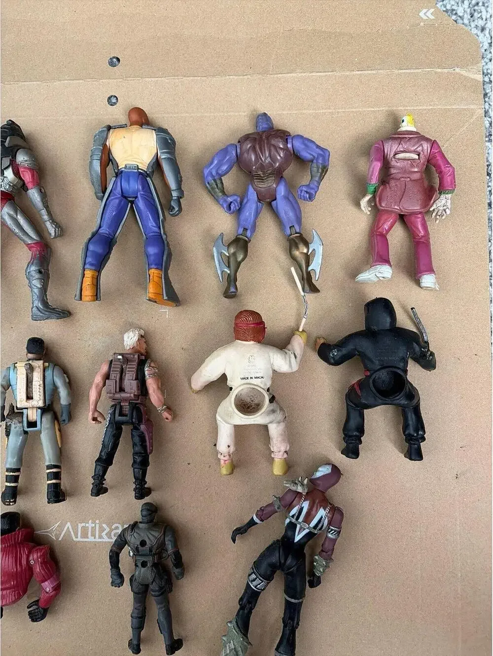 Vintage Toy lot / 80’s - 90’s action figures gi Joe robo cop beetle juice